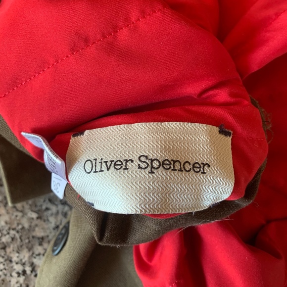 Oliver Spencer Green Blazer - Picture 2 of 3